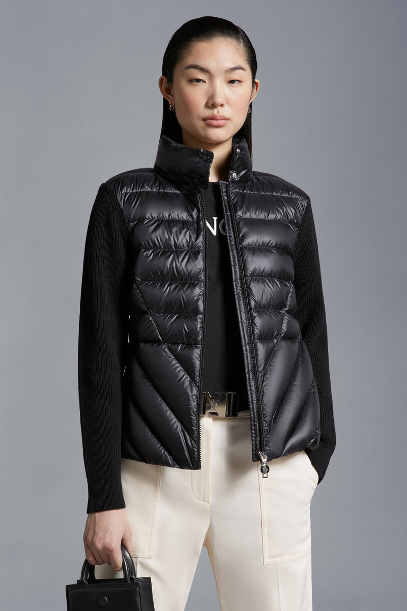 Moncler Padded Wool Cardigan outlook