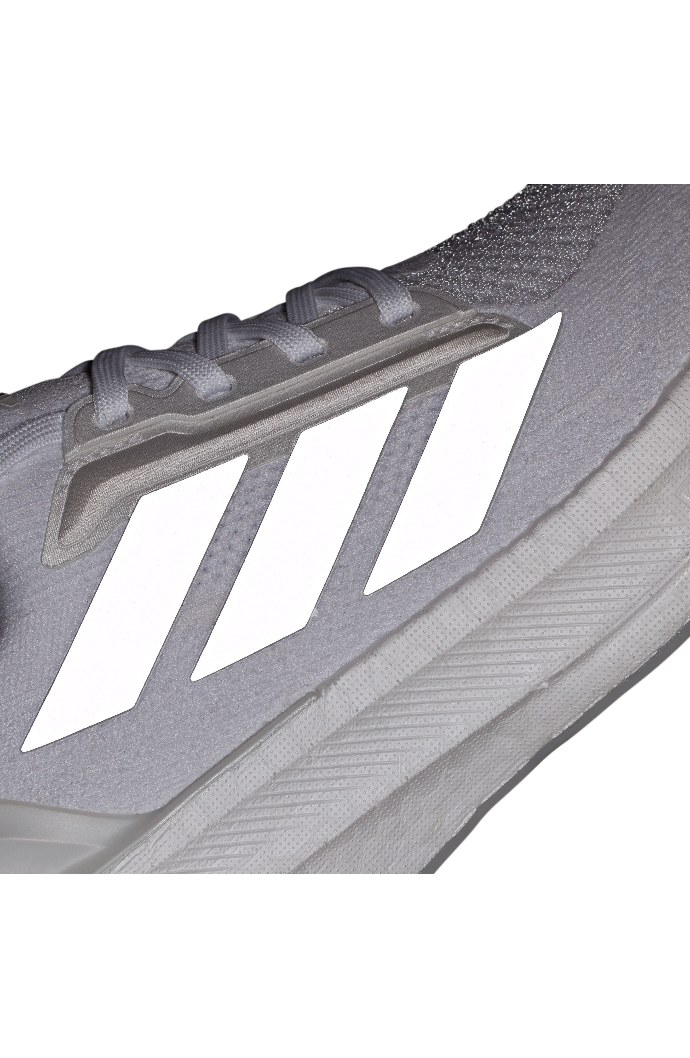adidas Ultraboost 5x Running Shoe in White/White/Black at Nordstrom - 8