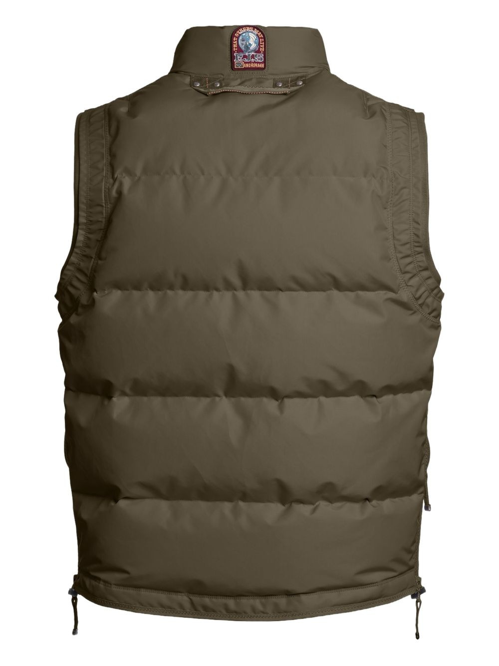 quilted padded vest - 2