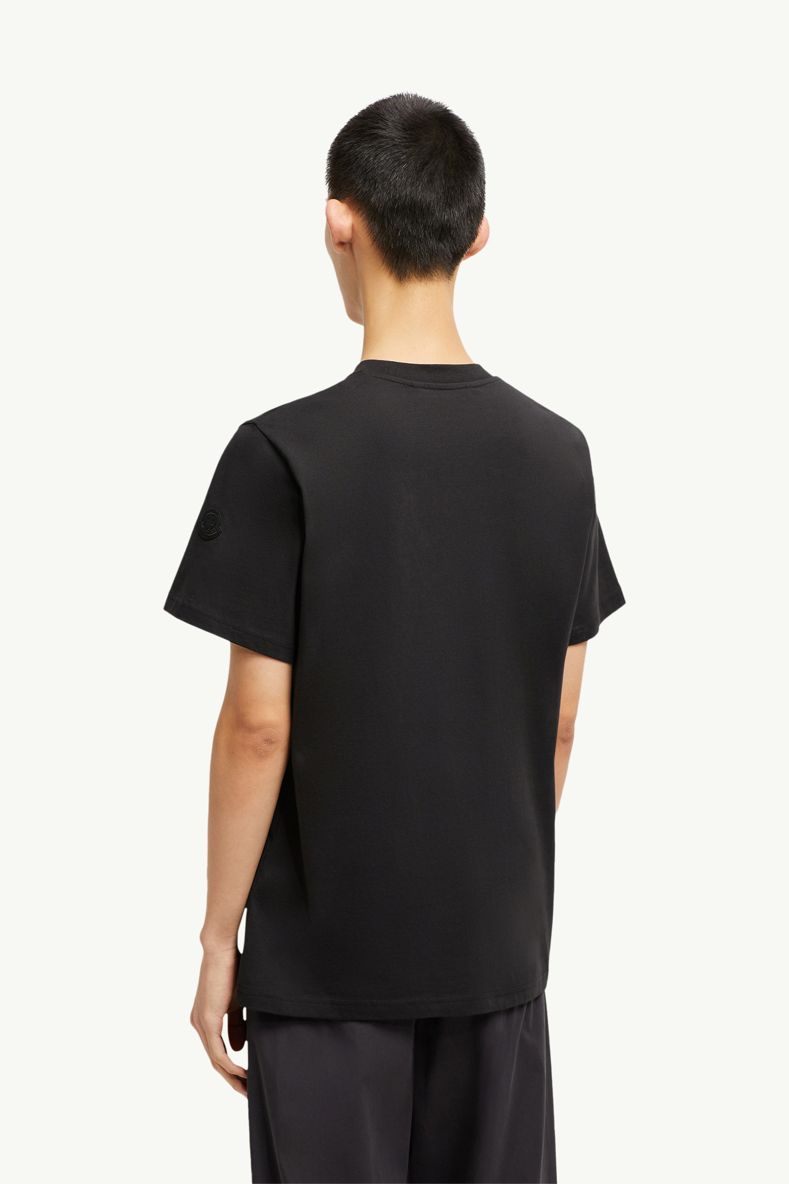 Curved Logo Cotton T-Shirt - 5