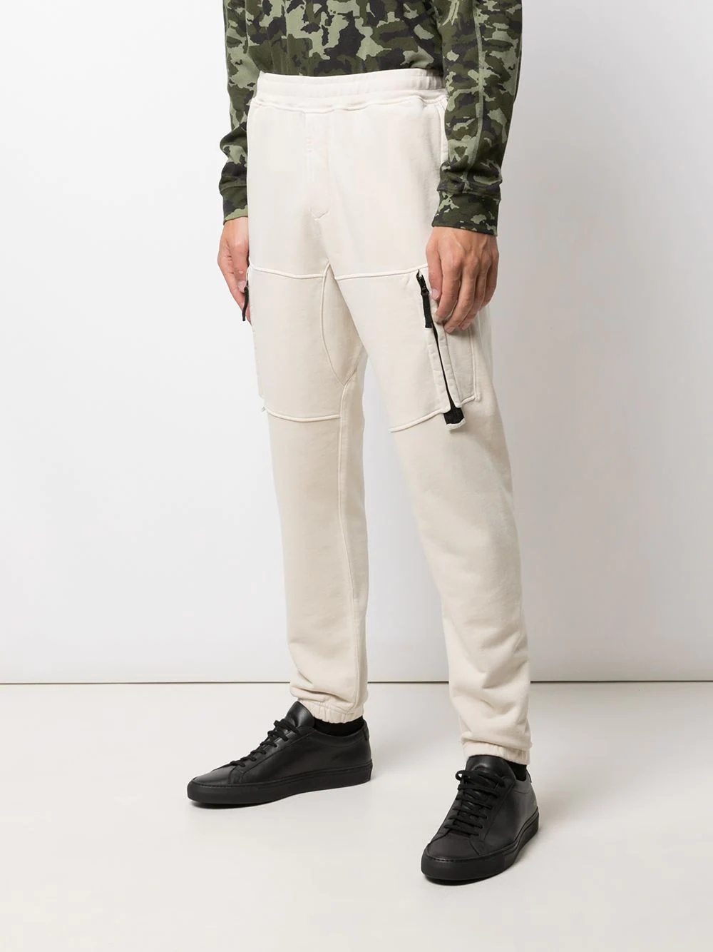 logo-patch track pants - 3