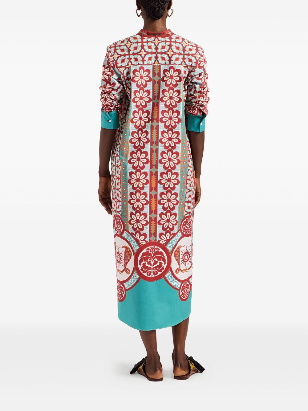 cotton poplin dress - 3