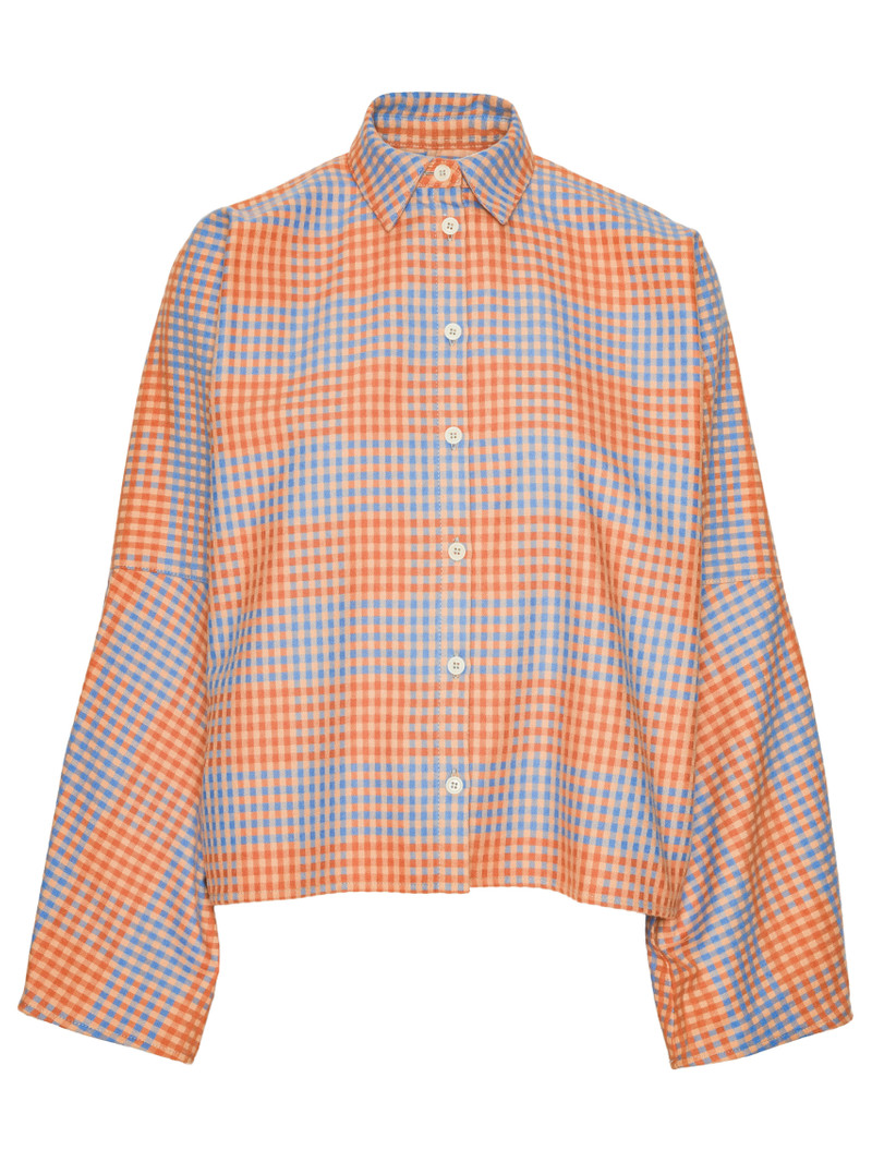 BANANA BLOUSE - ZUZU CHECKS 1
