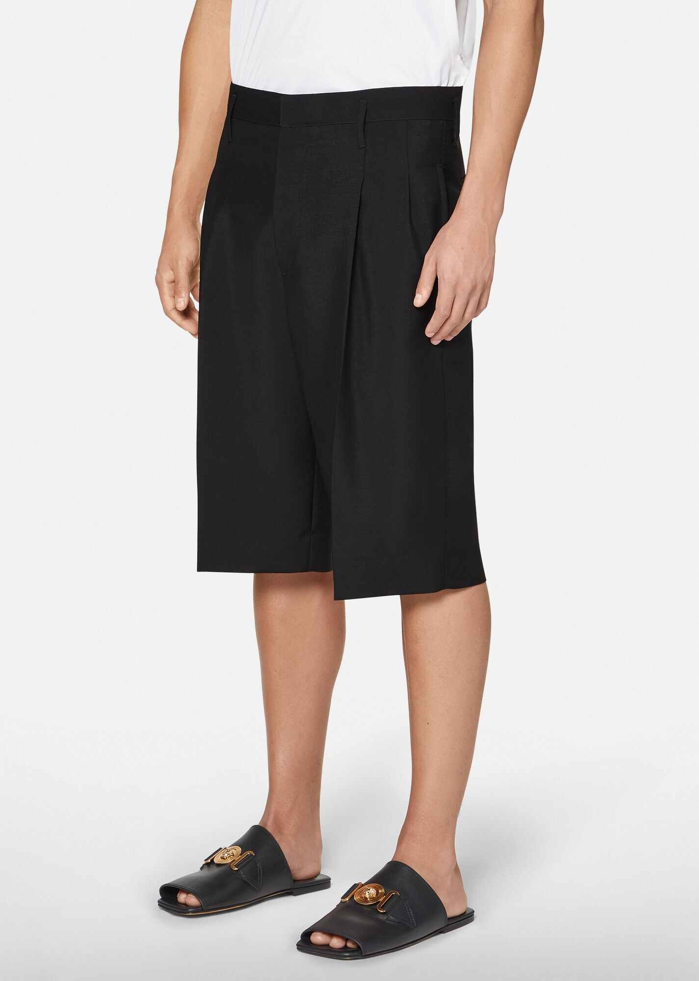 Mohair and Wool Shorts - 2