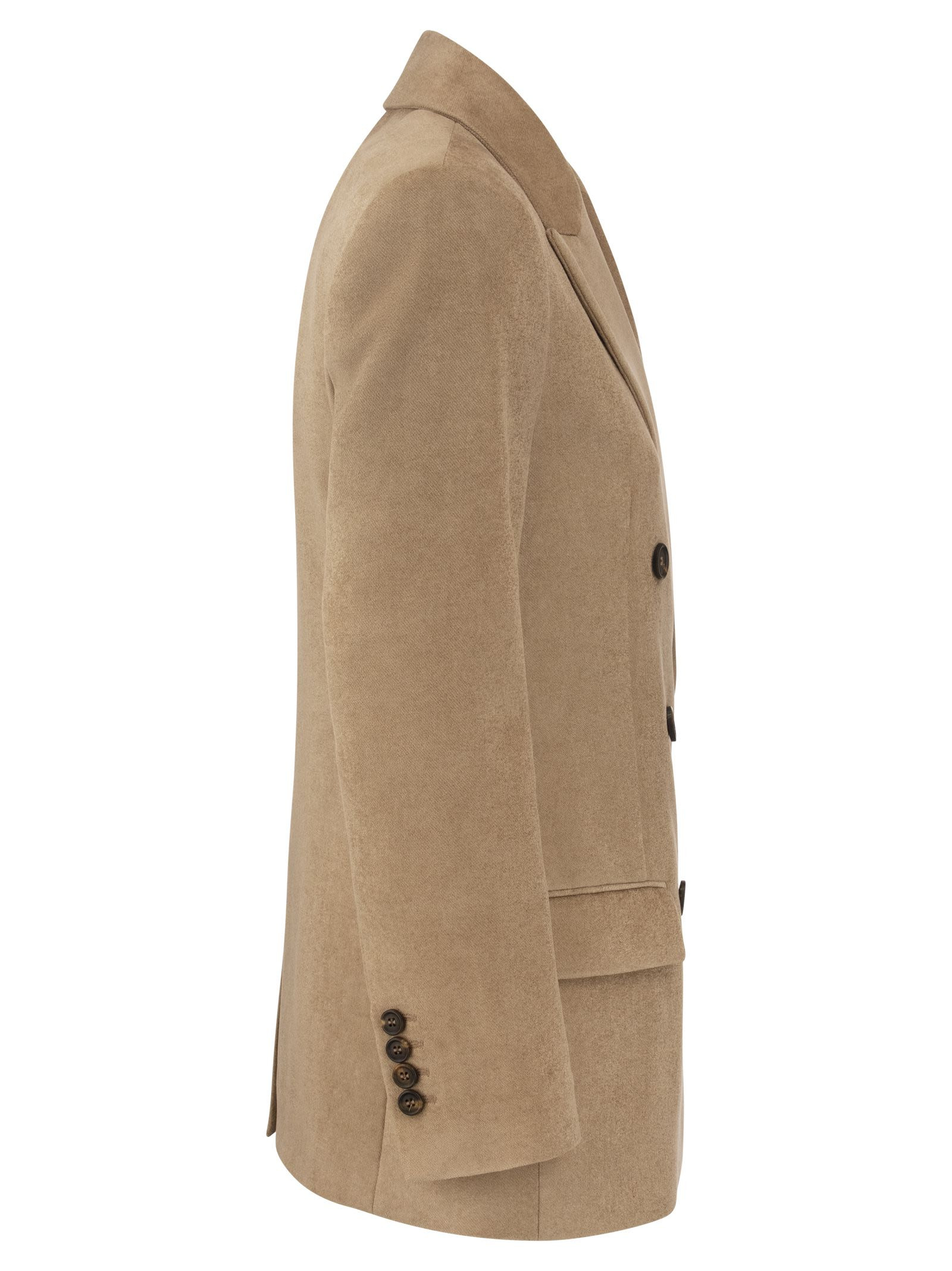 Brunello Cucinelli Women Double-Breasted Jacket With Necklace - 3