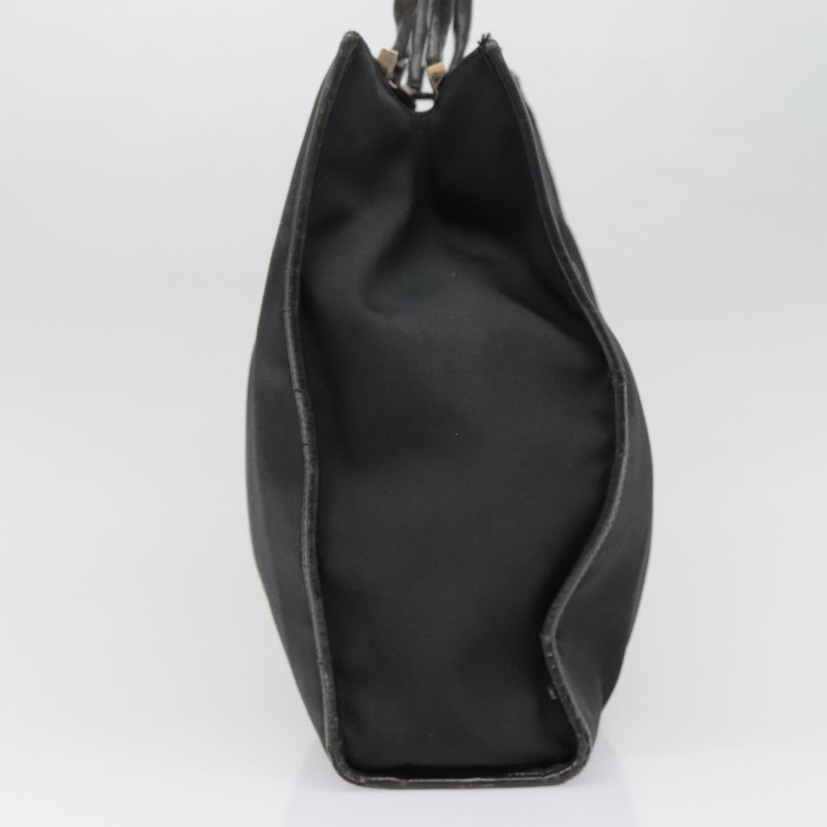 GUCCI Jackie Hand Bag Nylon Black Silver 002 002 - 4