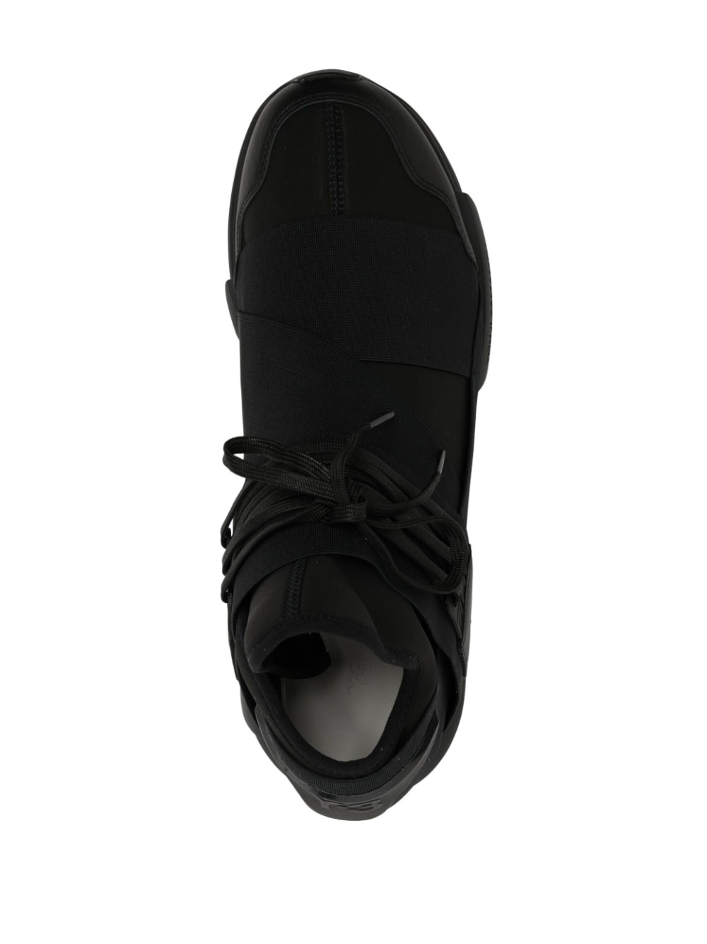 Qasa High 'Triple Black' sneakers - 4
