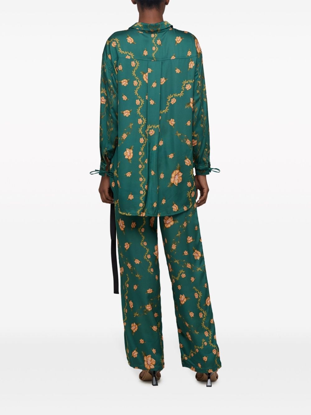 Memoria EsotÃ©rico wide-leg trousers - 3