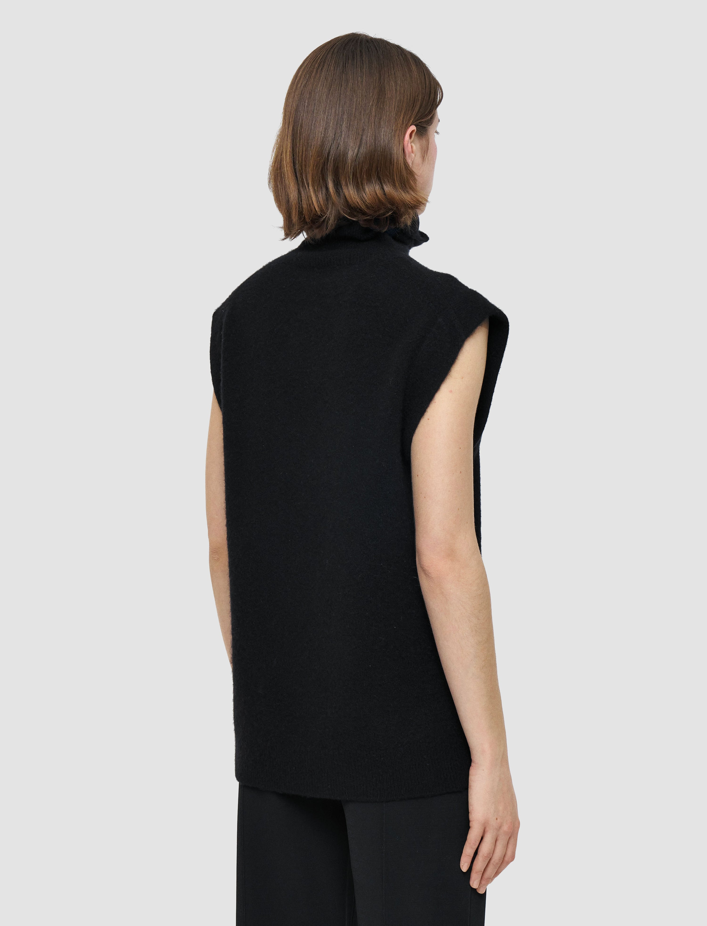 Brushed Cashmere Vest - 4