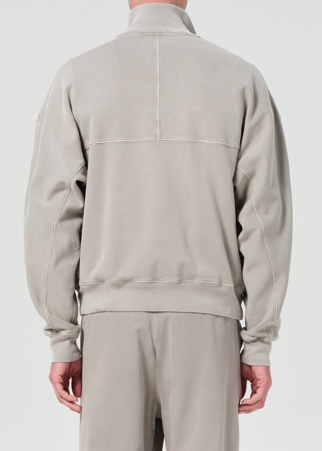 IDRIS QUARTER ZIP IN WICKER - 3