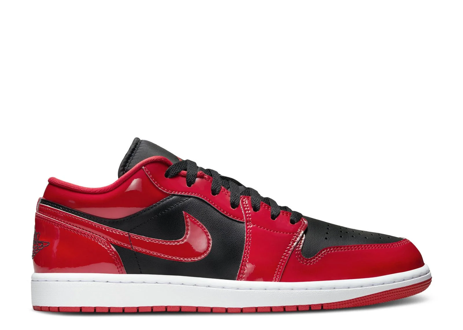 JORDAN 1 LOW 'PATENT VARSITY RED BLACK' - 1
