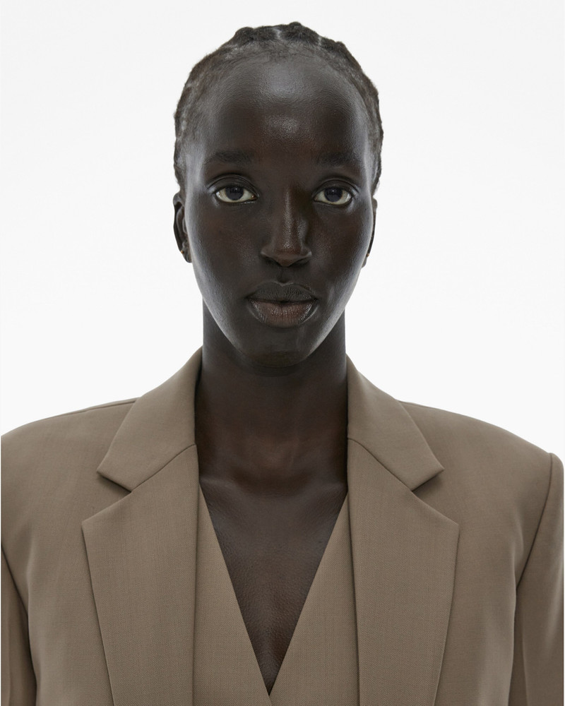 LAYERED CUT-OUT BLAZER 7