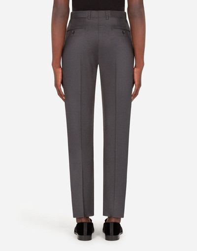 Dolce & Gabbana Stretch wool pants with darts outlook