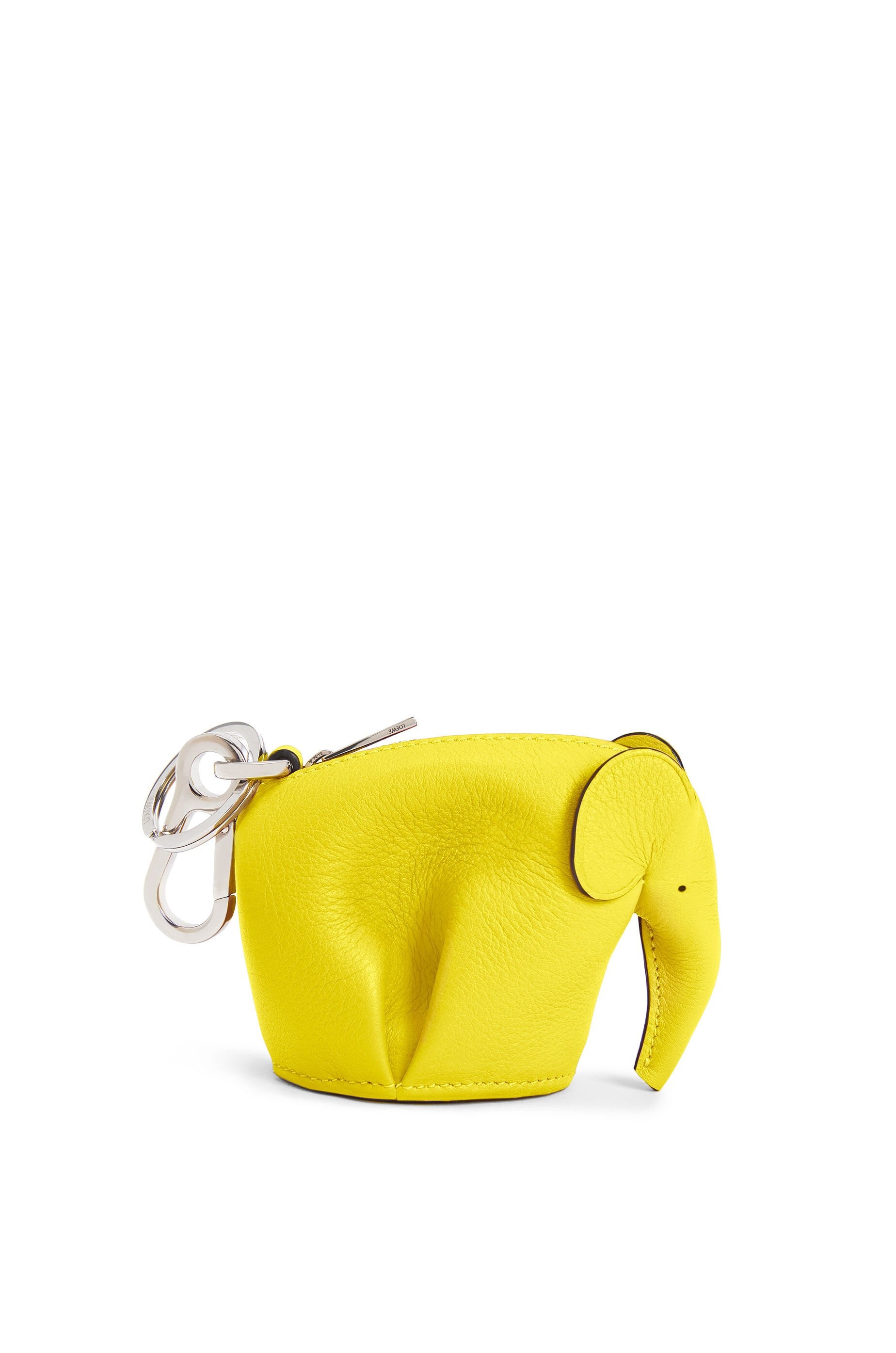 Elephant charm in classic calfskin - 1