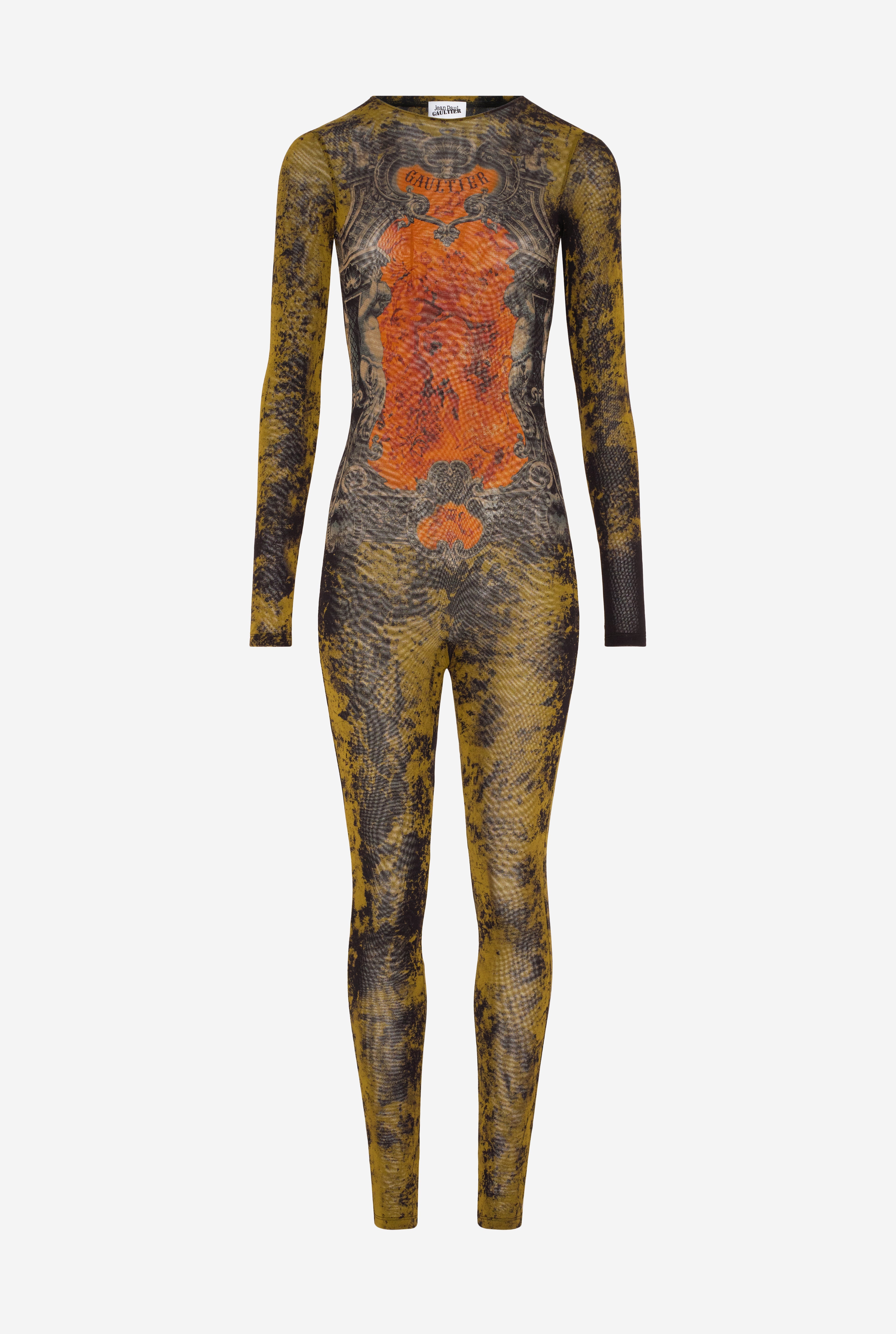 THE KHAKI MÉDAILLON BODYSUIT - 5