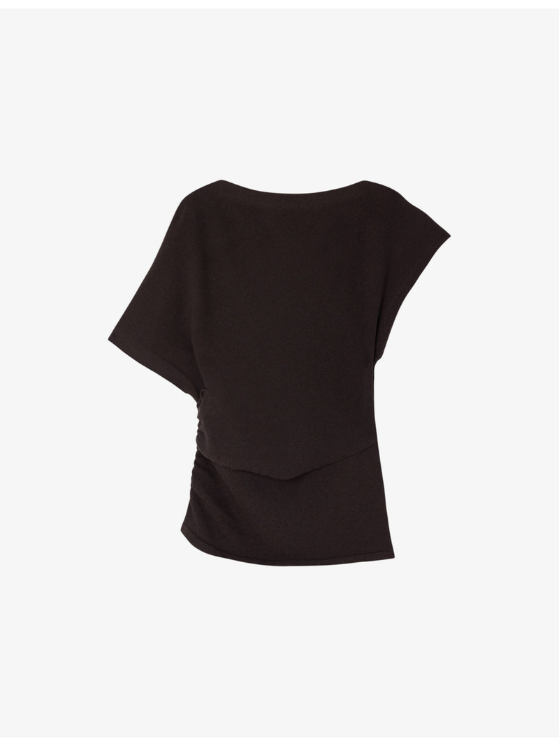Dalina Asymmetric Knitted Top 1