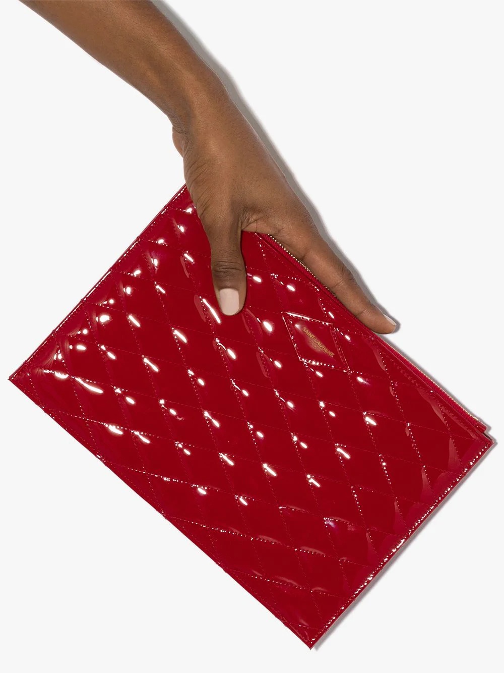 Sade quilted clutch bag - 4