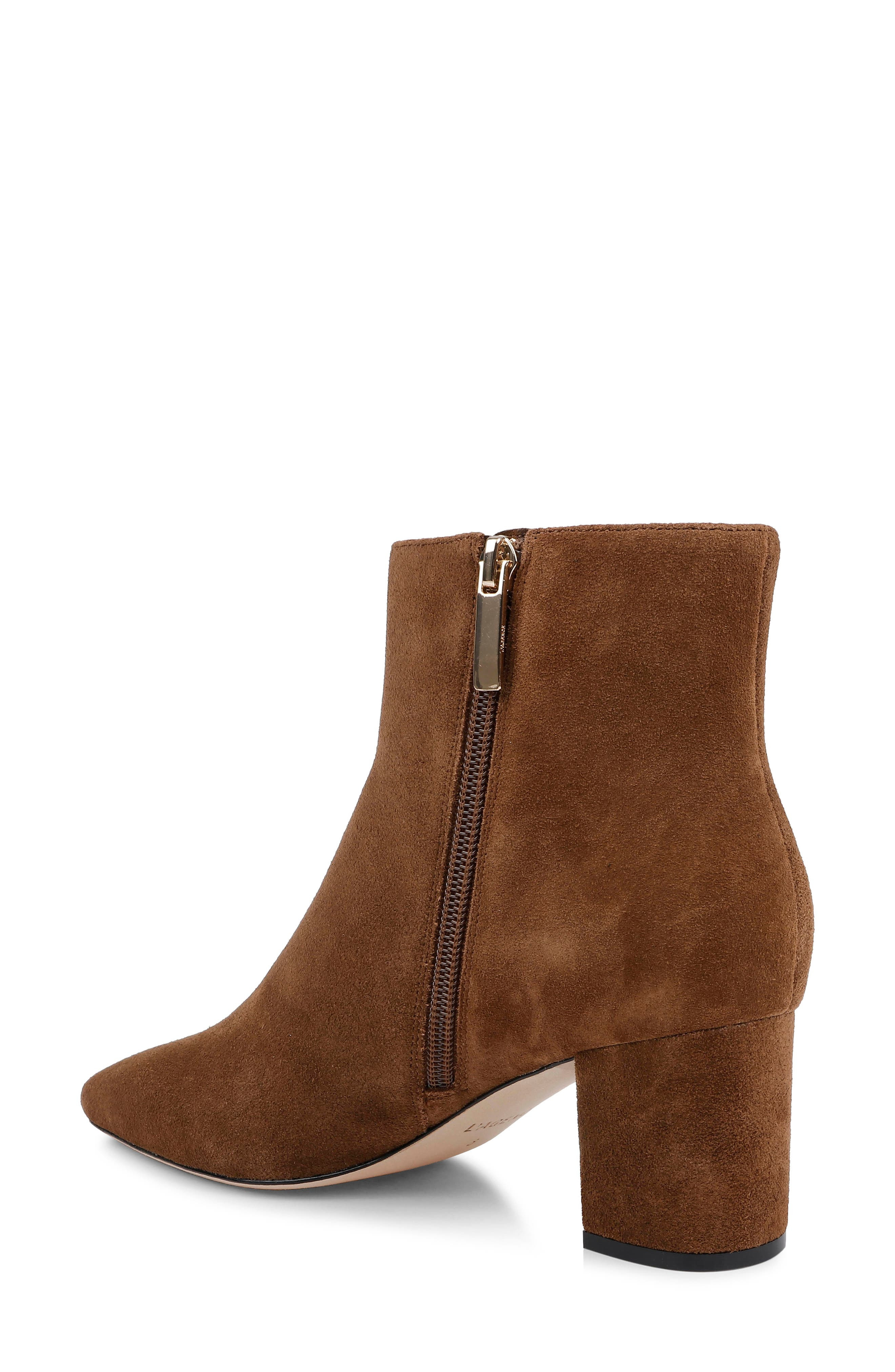 L'AGENCE Melanie Bootie in Caramel Suede at Nordstrom - 2