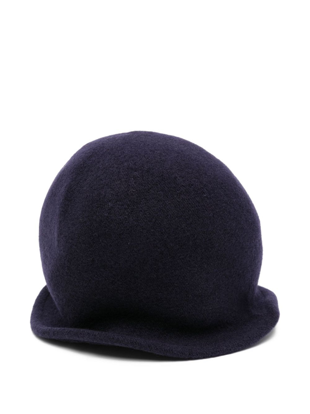 wool flat-top hat - 1