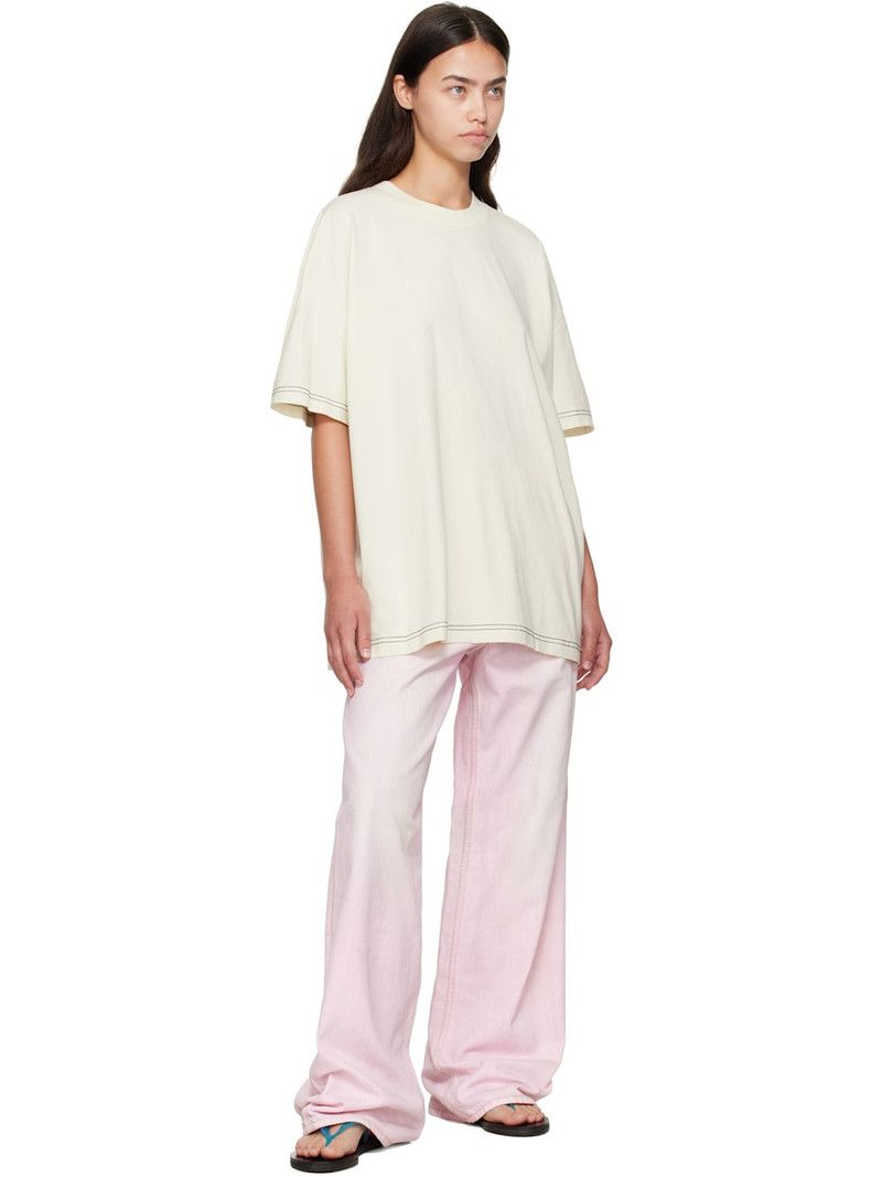 Acne Studios Off-White Logo T-shirt outlook