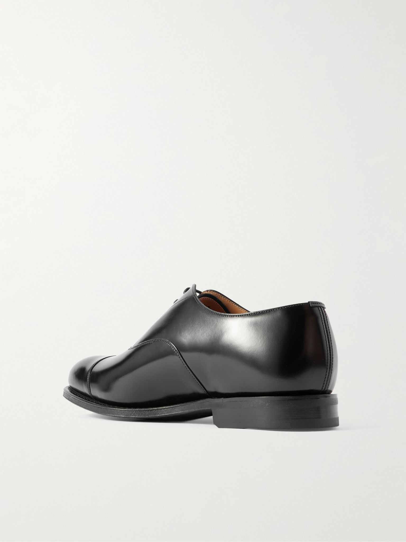 Consul R 2.0 Polished-Leather Oxford Shoes Black - 4