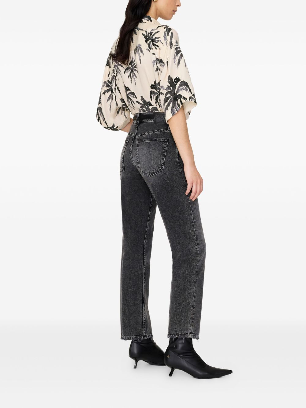 Tristan palm-print shirt - 3