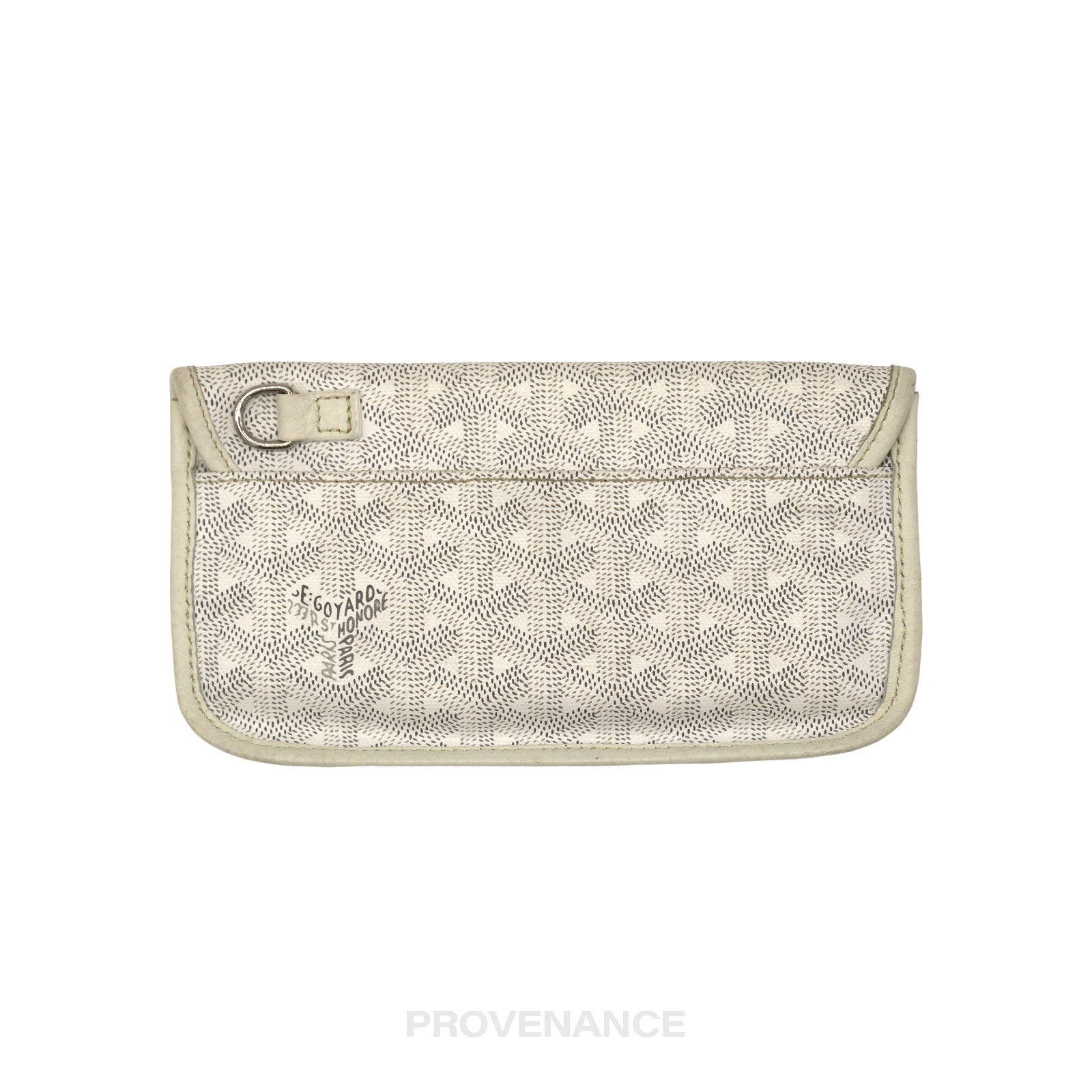 Goyard St. Louis Pouch Wallet - White Goyardine - 2
