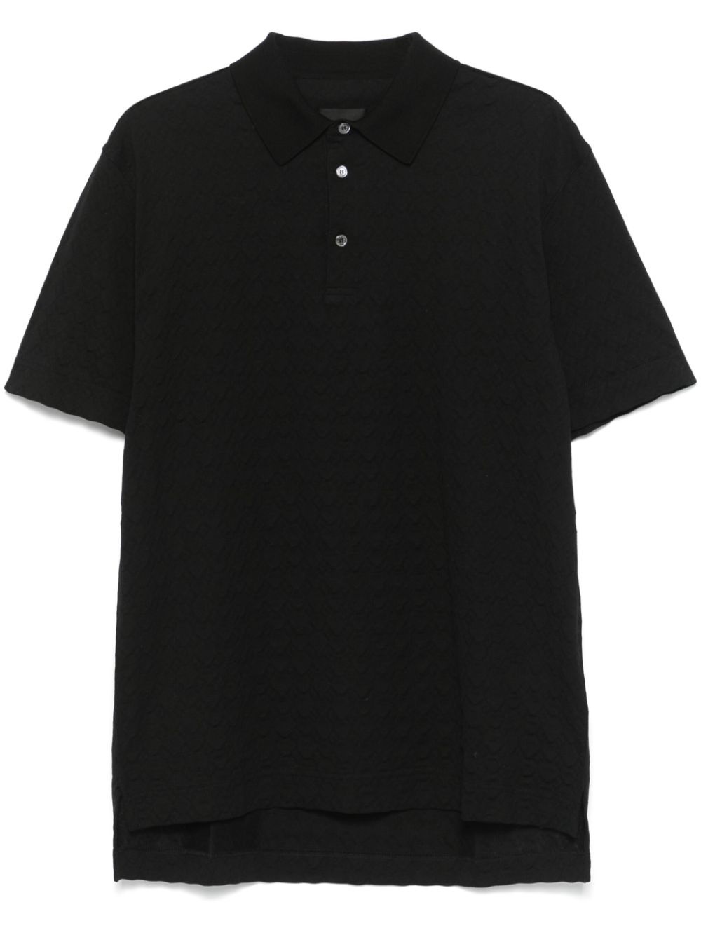 4G-jacquard polo shirt - 1
