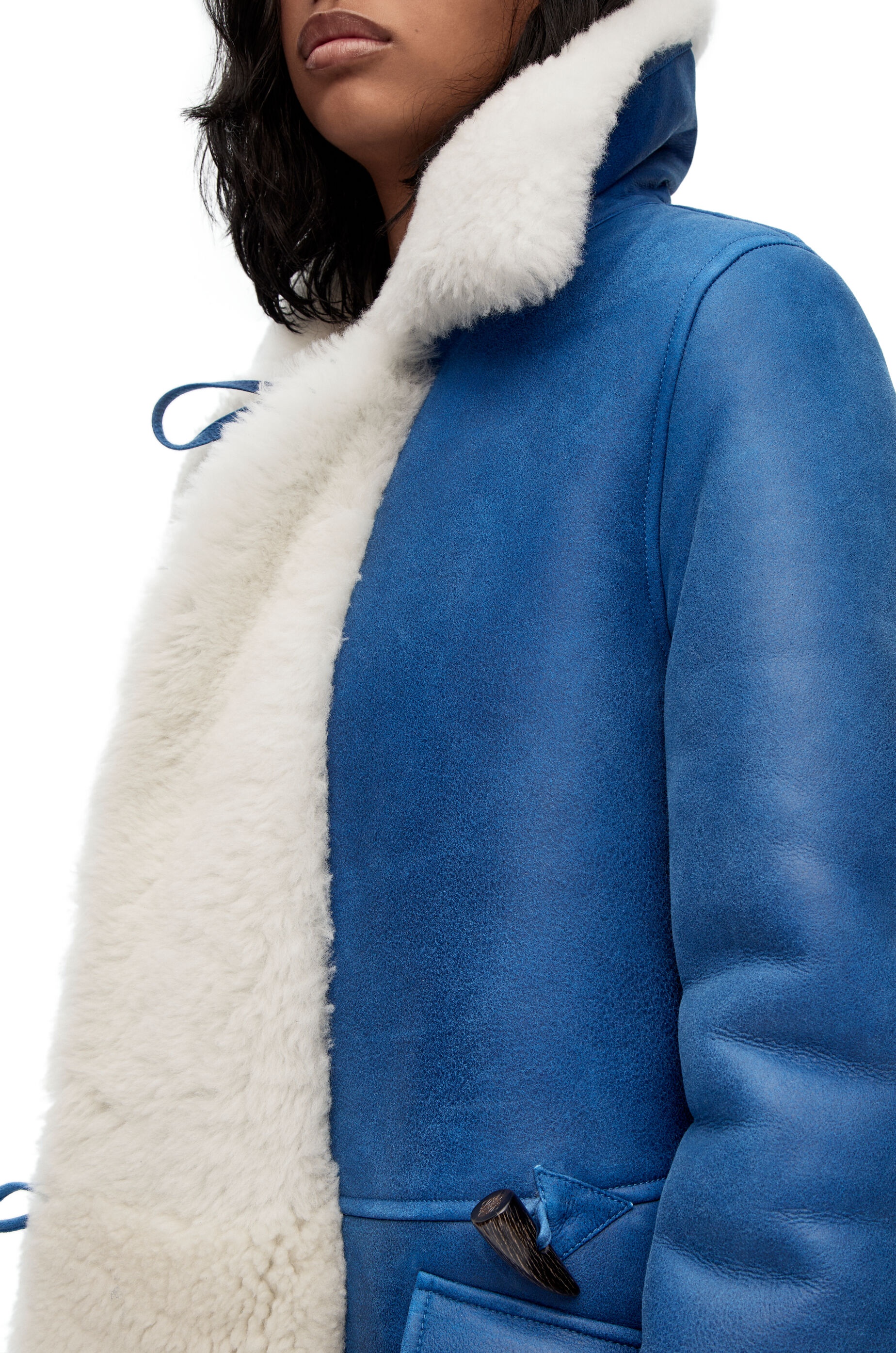 Coat in shearling - 5