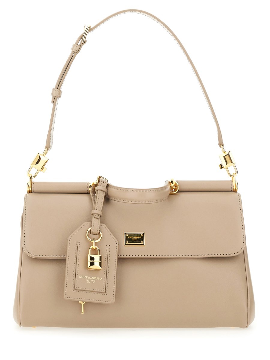 MY SICILY HANDBAG IN PLONGÉ CALFSKIN LEATHER - 2