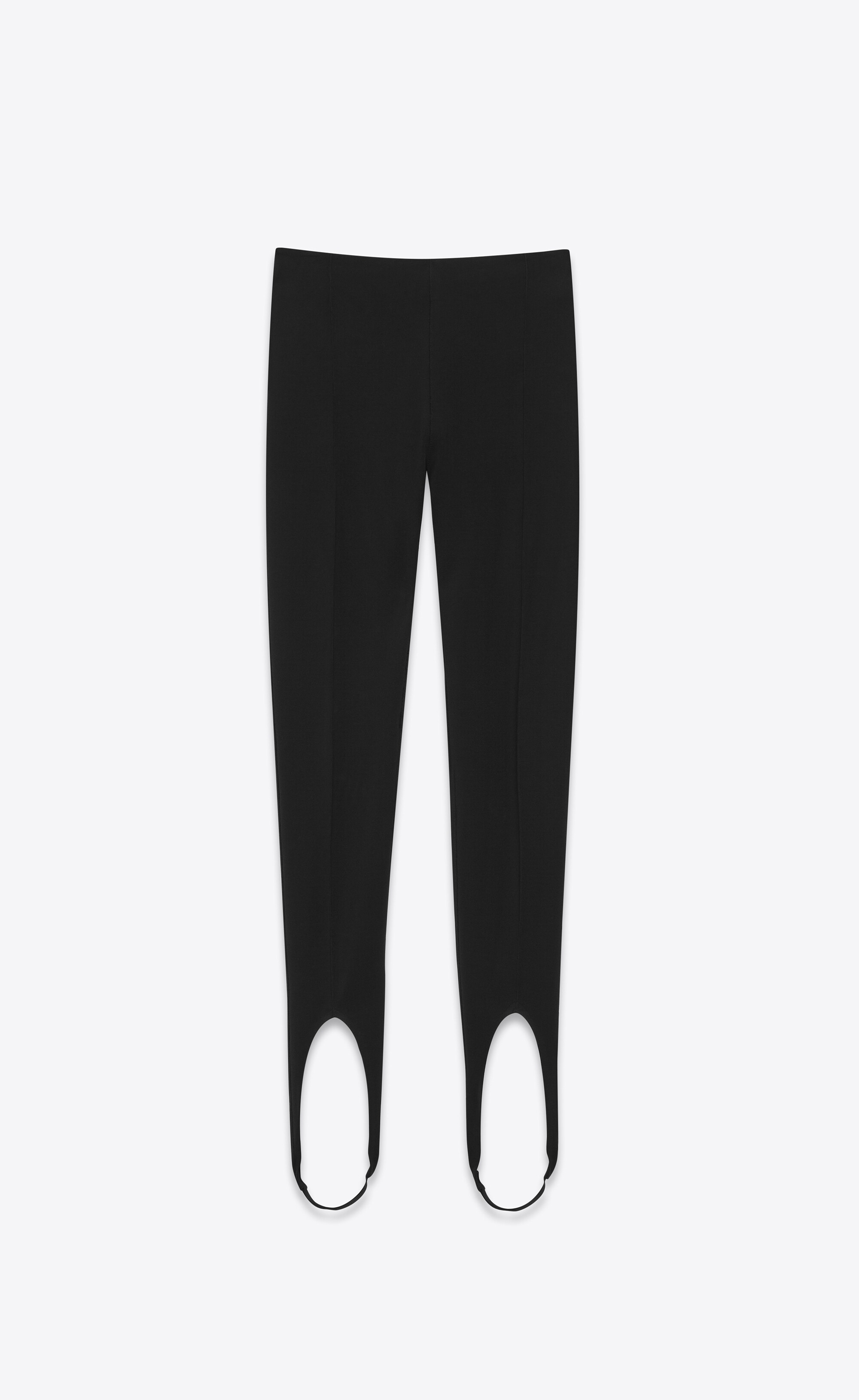 high-rise stirrup leggings in jersey - 1