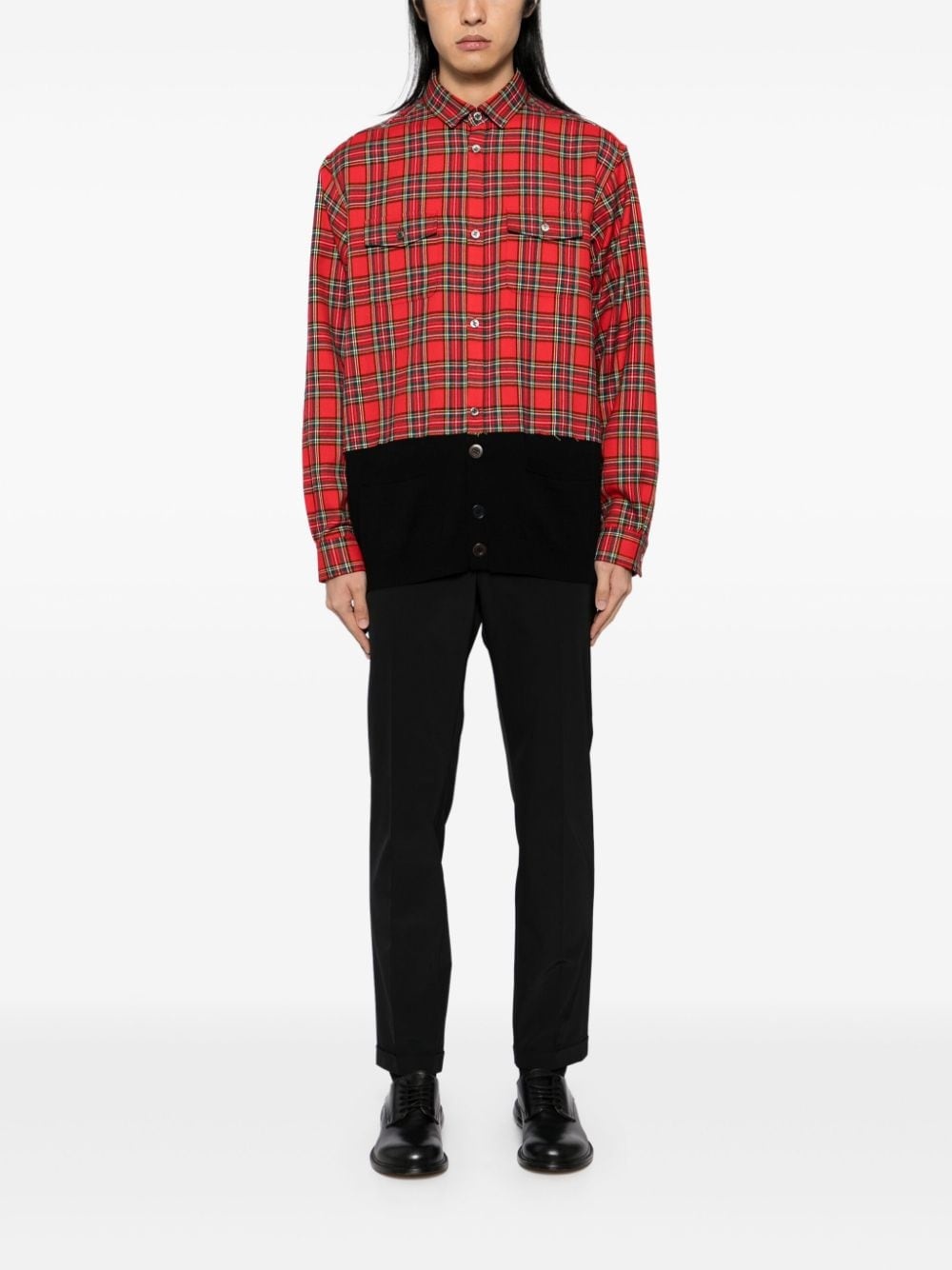 checked shirt - 2