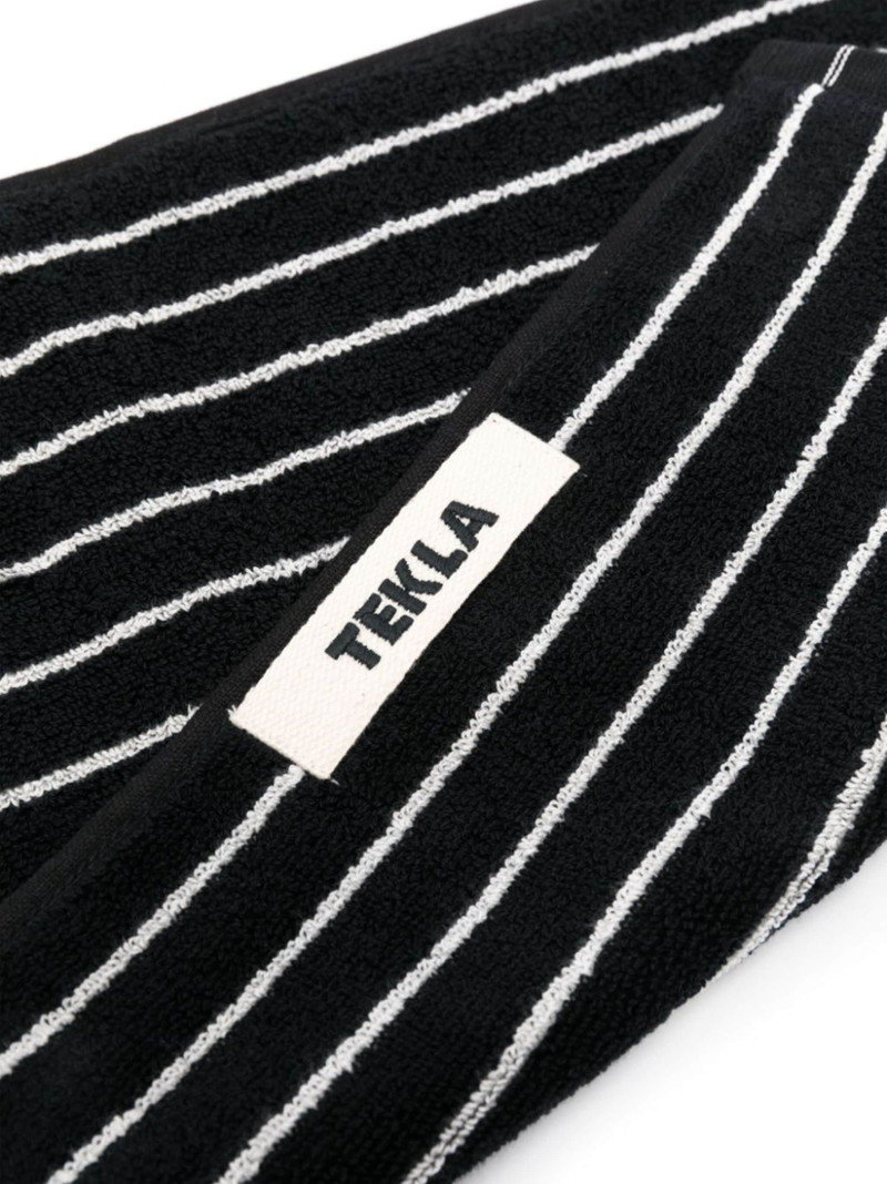 TEKLA striped cotton towel (30cmx30cm) outlook