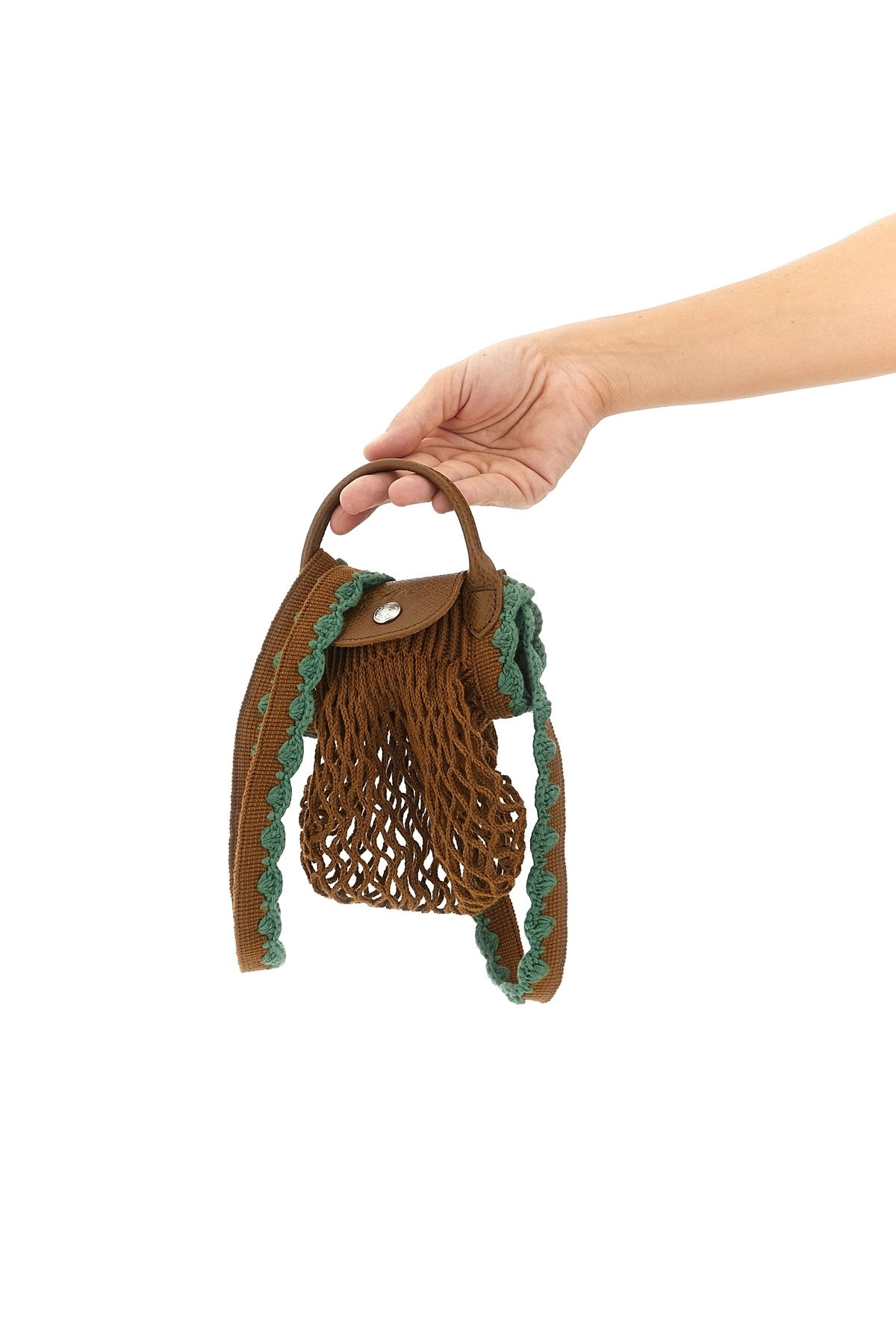 'XS Le Pliage Filet' mesh crossbody bag - 2