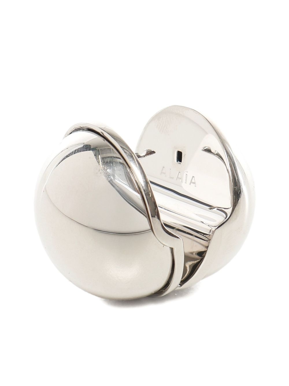 sphere sculptural earrings - 3