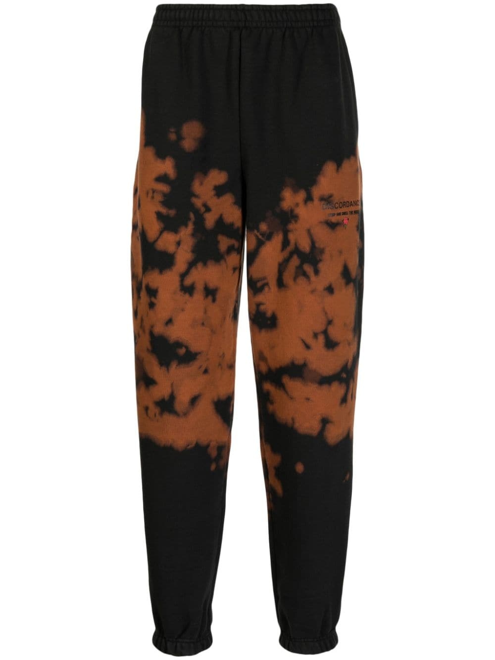 logo-print cotton-blend track pants - 1