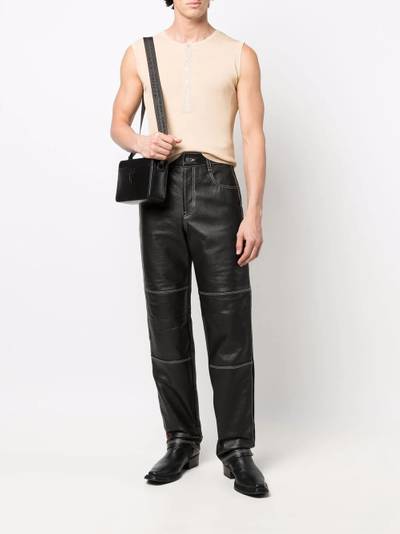 Diesel sleeveless fitted T-shirt outlook