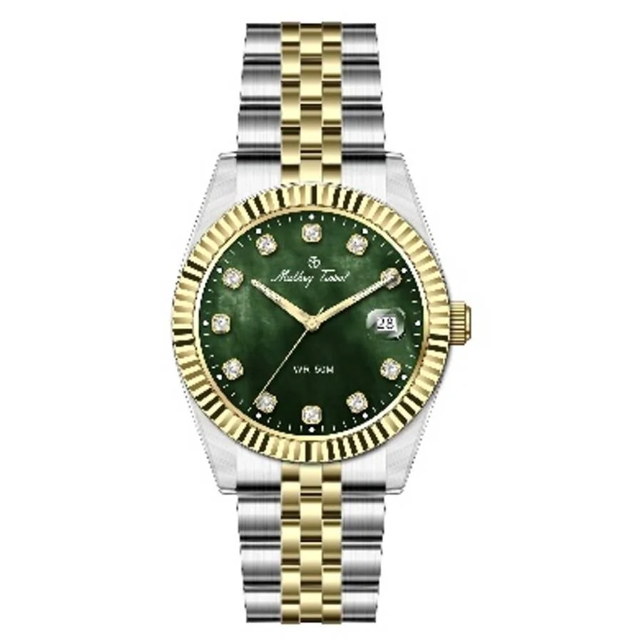 Mathey-Tissot Quartz Green Mother of Pearl Dial Ladies Watch H250955A-C - 1