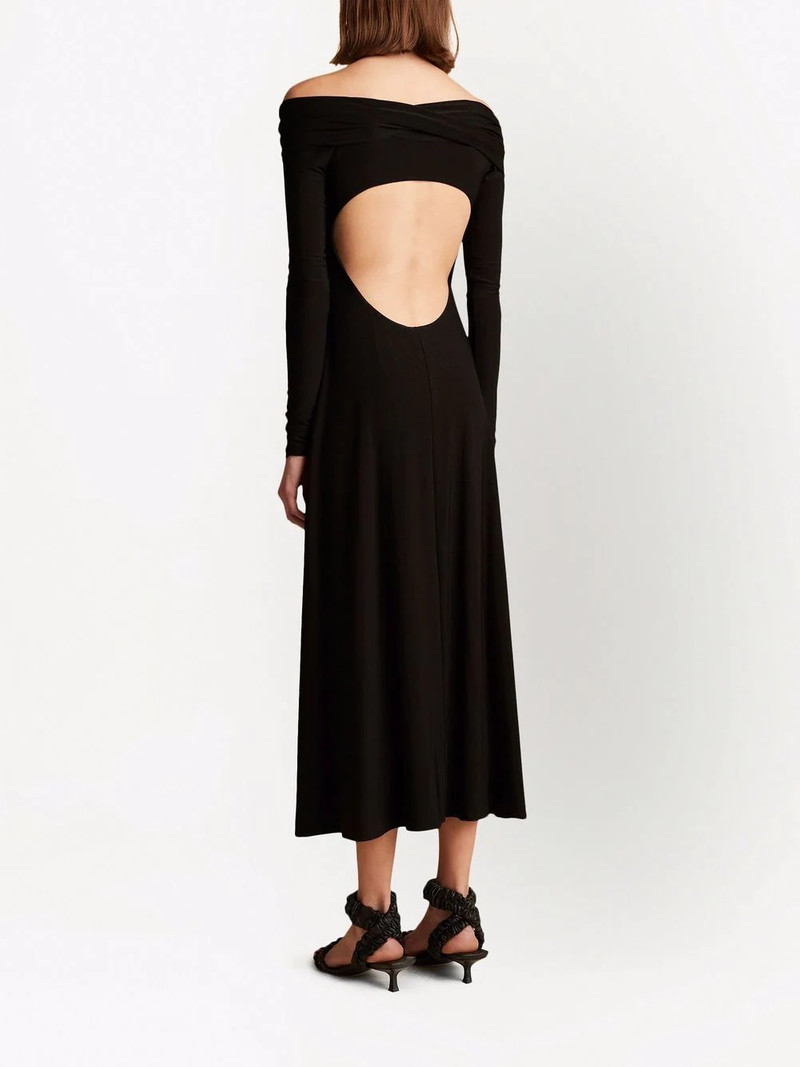 Cerna off-shoulder midi dress 4