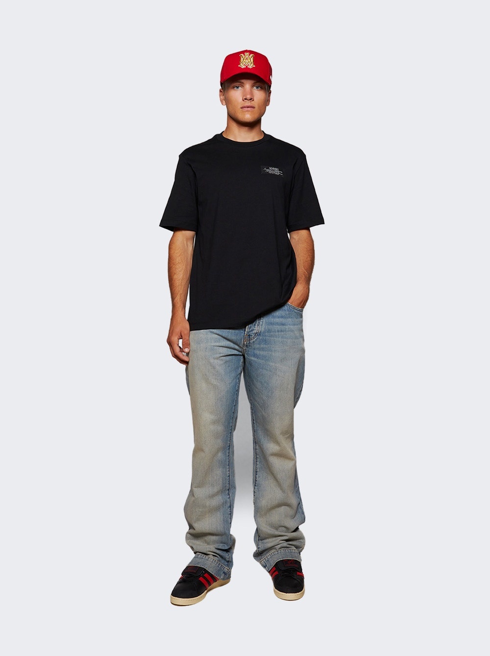 Straight Flare Jean Antique Indigo - 5