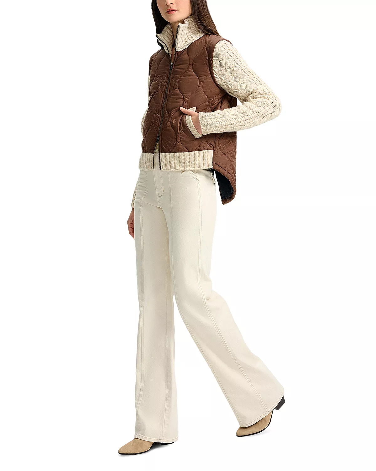 Patra Mixed Media Jacket - 2