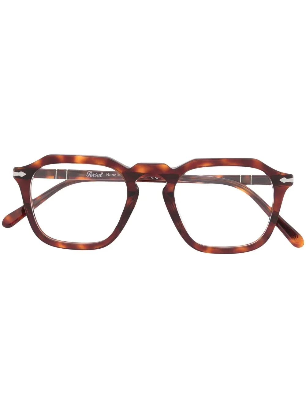 tortoiseshell square-frame eyeglasses - 1