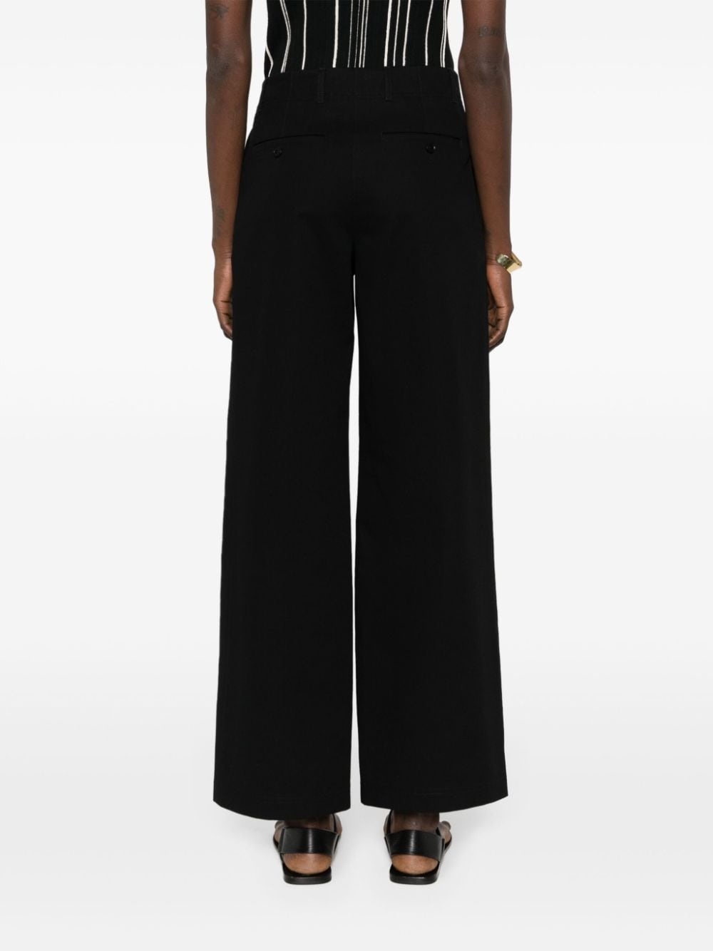 Chiva A wide-leg trousers - 4