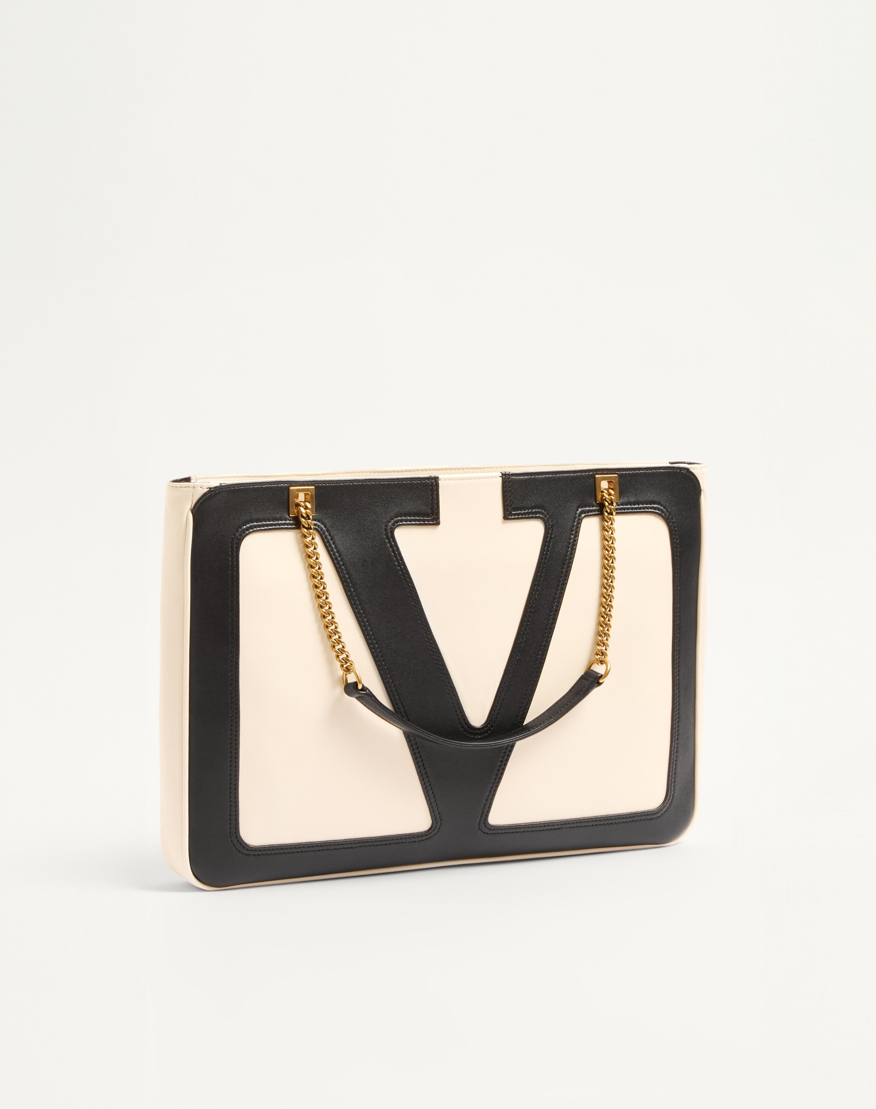 VALENTINO GARAVANI VIVA SUPERSTAR MEDIUM NAPPA LEATHER SHOPPING BAG - 2