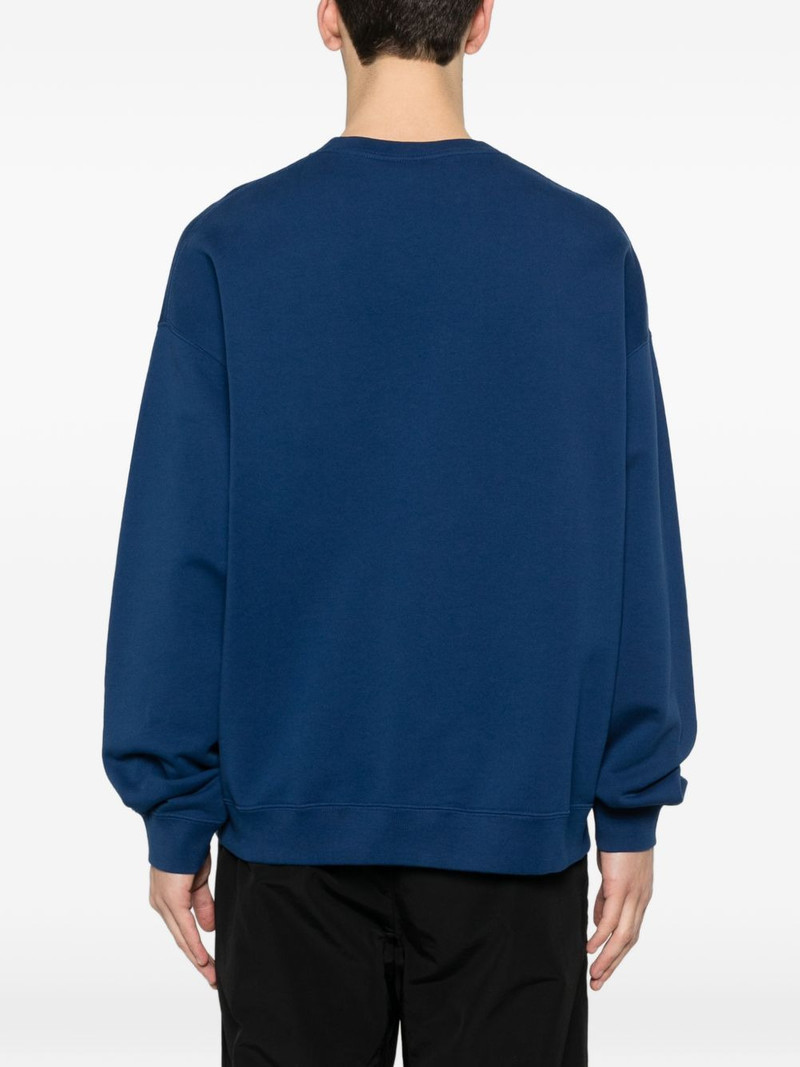 embroidery crew sweatshirt 4