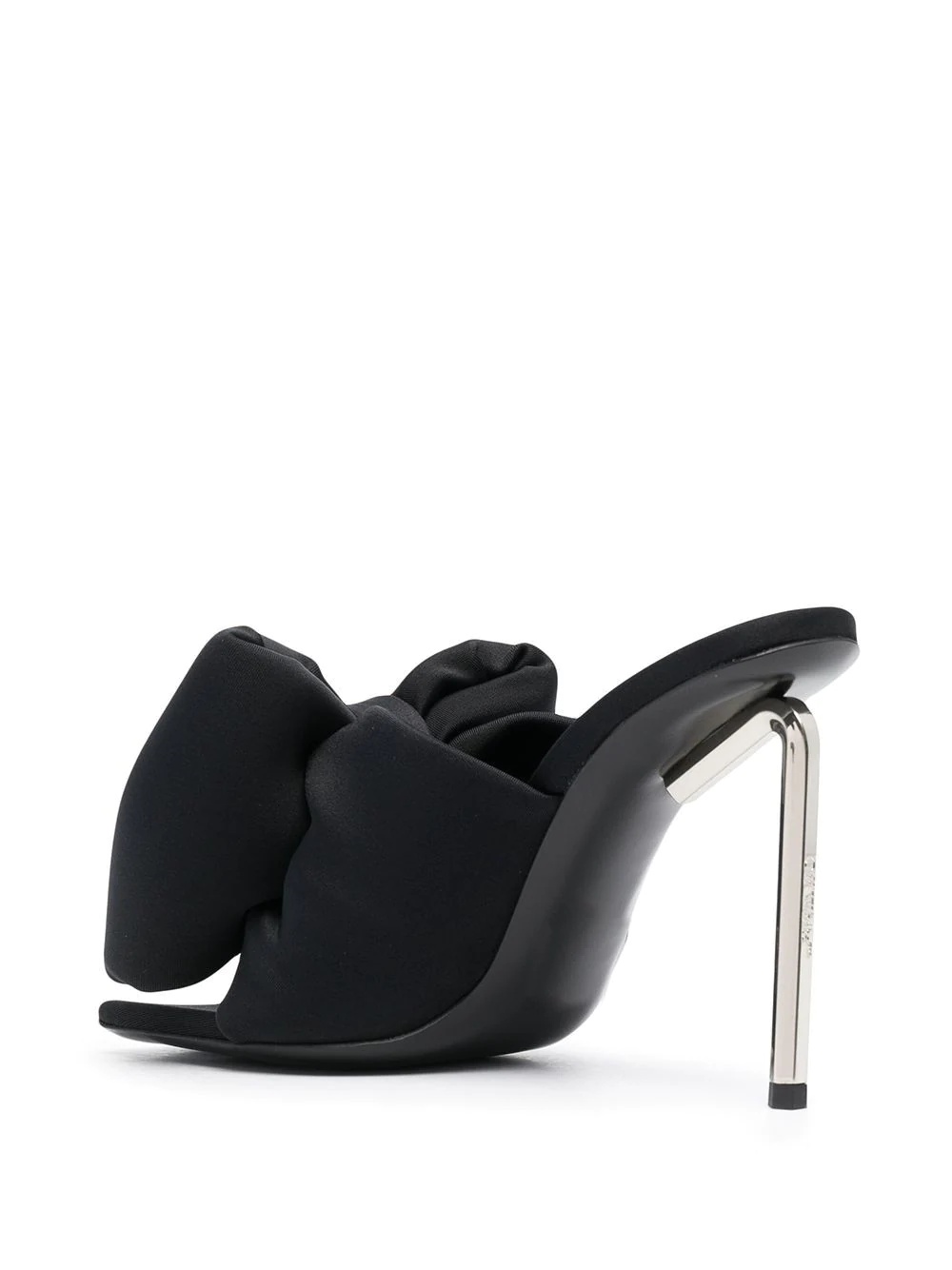 bow-detail Allen mules - 3