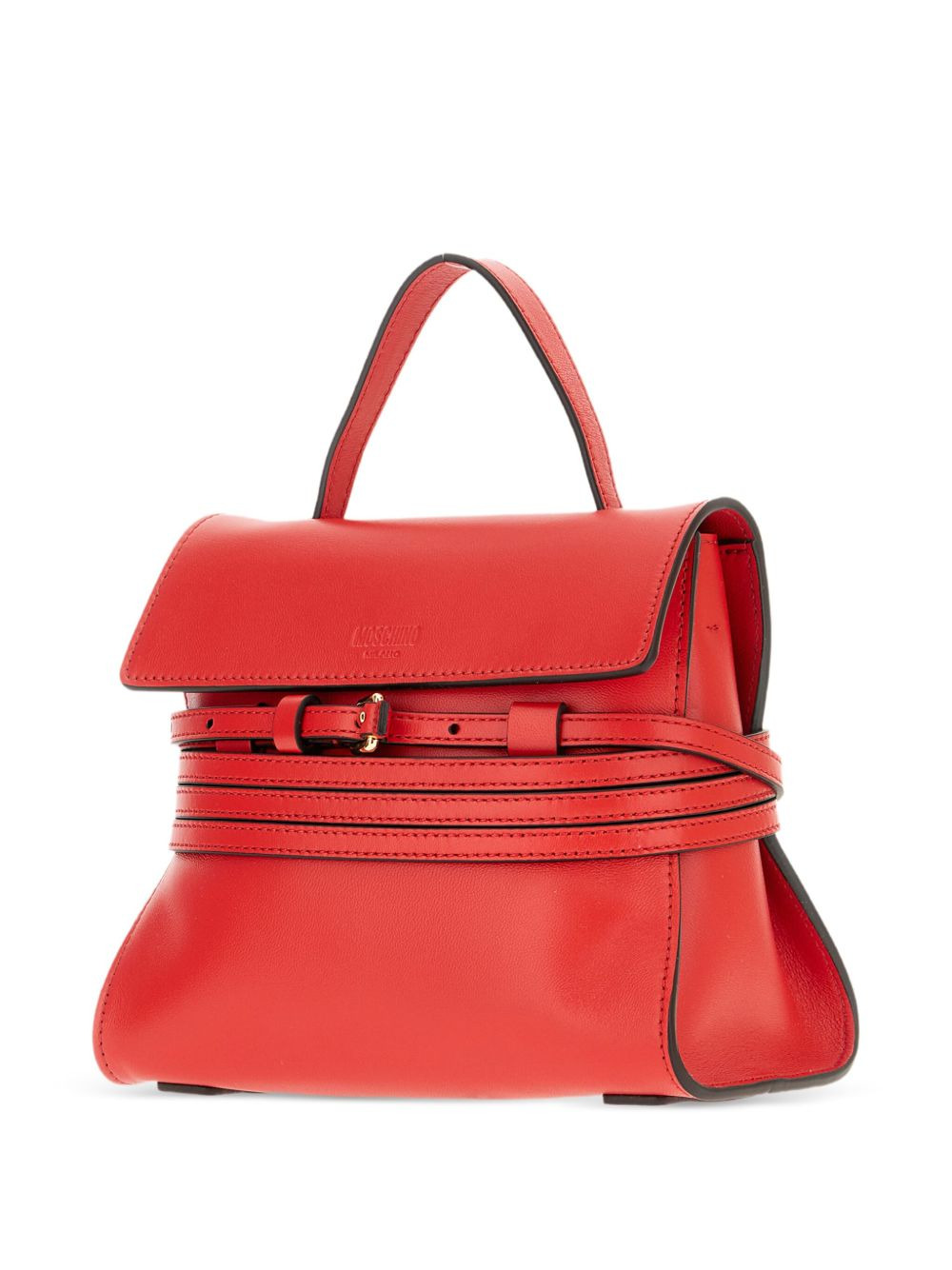 Tie Me leather tote bag - 3