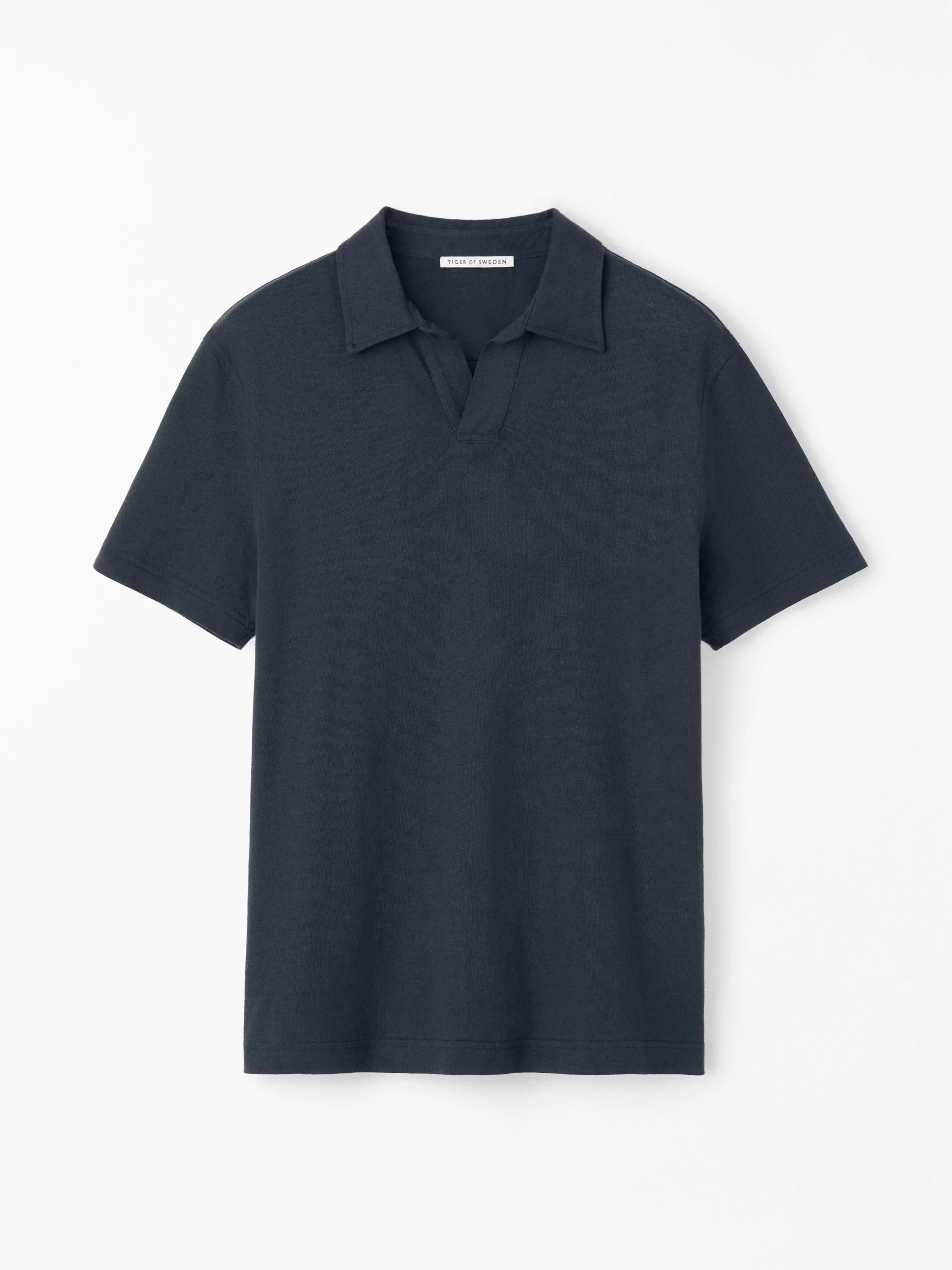 Ray Open-Neck Polo Shirt - 1