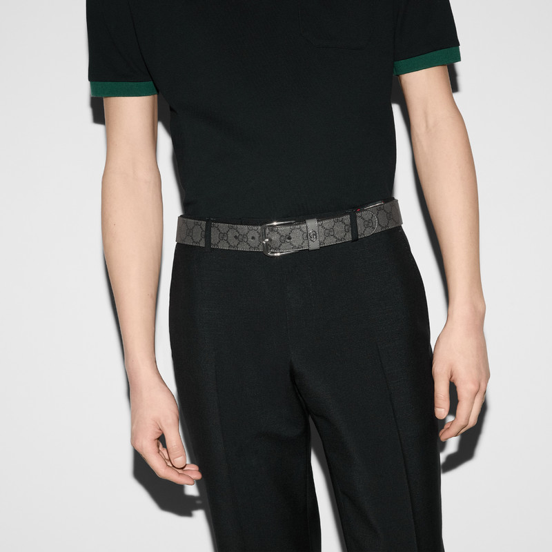 Belt with Interlocking G detail 3
