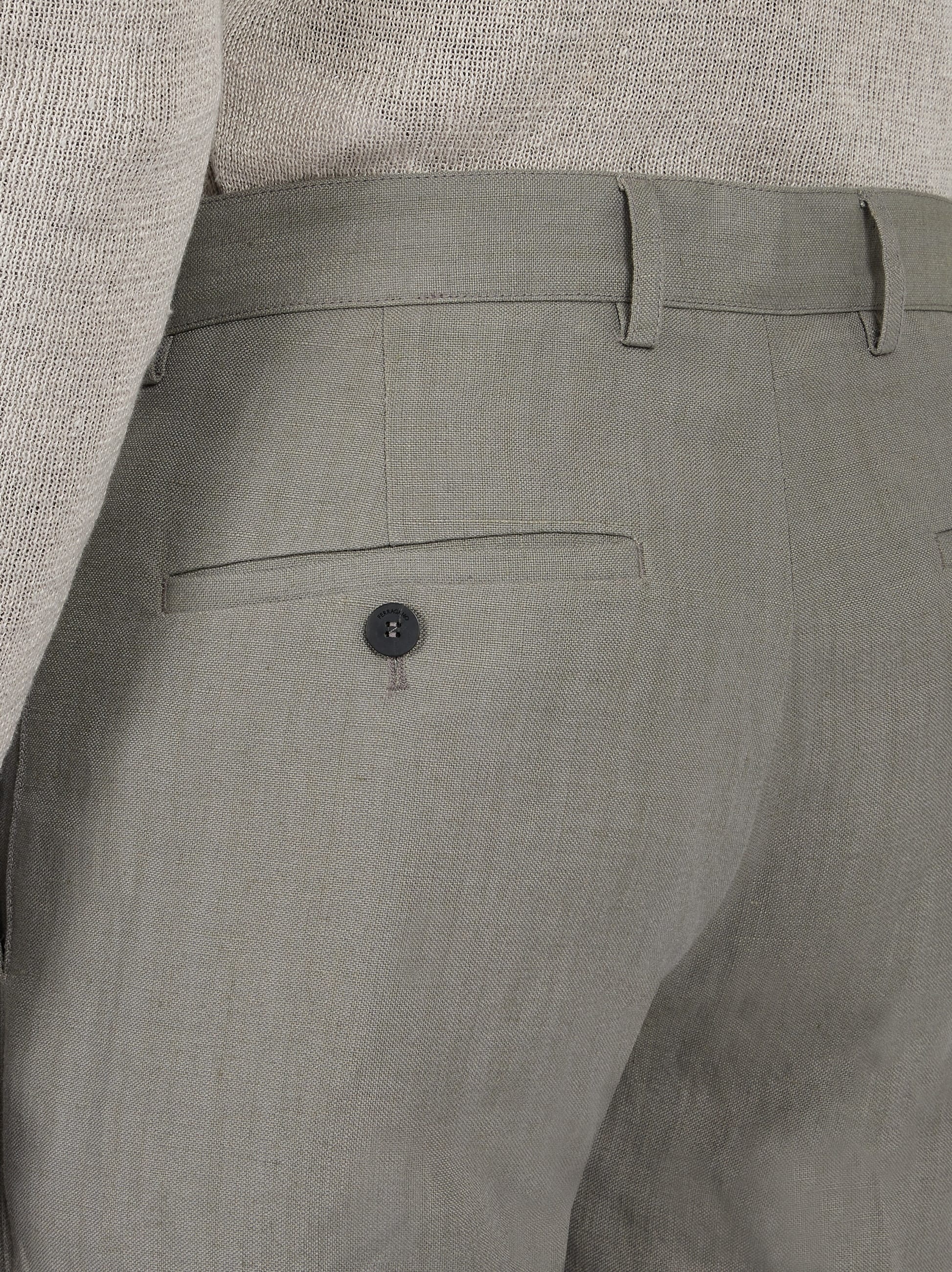 Silk and viscose tailored trouser - 6